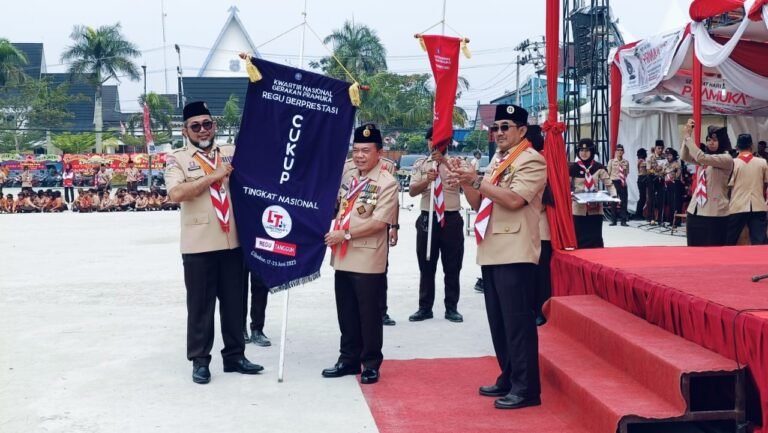 Pimpin Apel Besar Hari Pramuka Ke Al Haris Semangat Terus Untuk