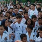 al haris latihan bersama taekwondo jambi