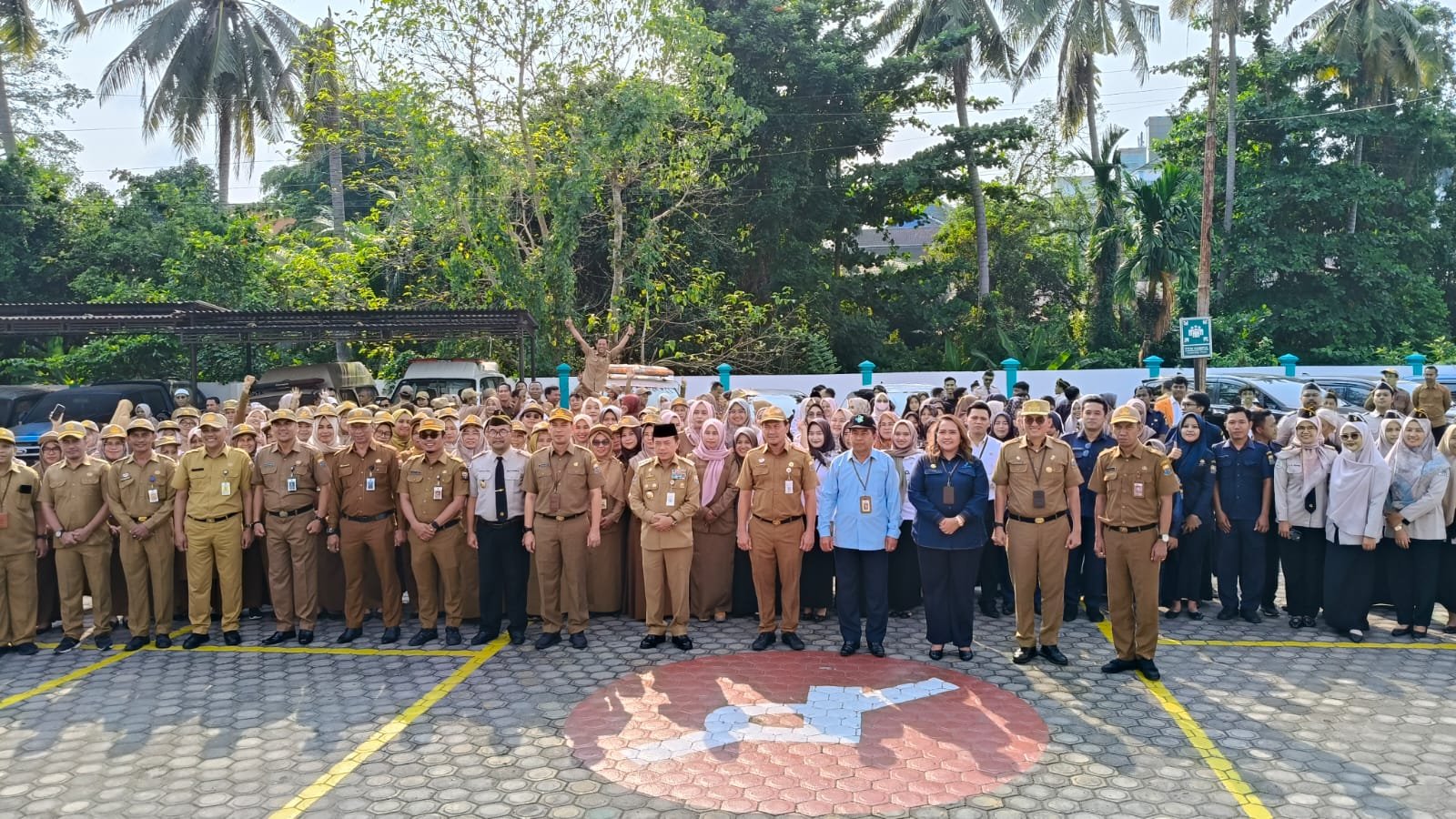 al haris pimpin apel gabungan jajaran kesehatan