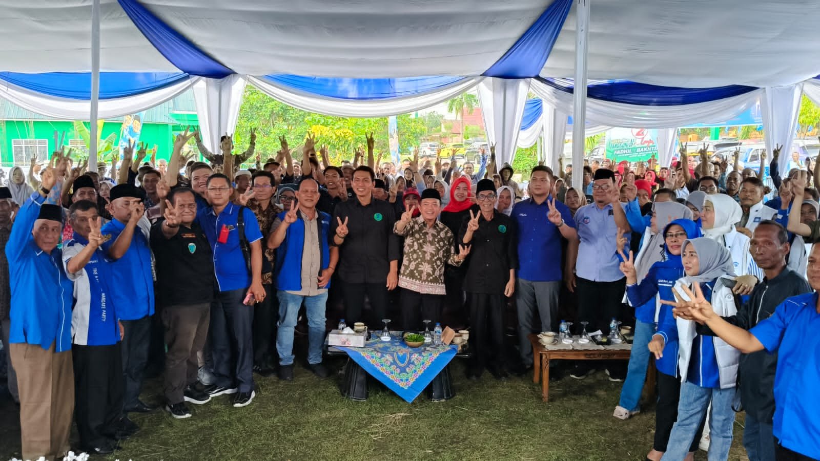 Calon Gubernur Jambi nomor urut 2 Al Haris bersilaturahmi bersama tokoh masyarakat Muara Bulian dan Kader PAN Batanghari