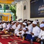 Calon Gubernur Jambi nomor urut 2 Al Haris saat menghadiri acara Haul akbar Sulthanul Aulia Syekh Abdul Qadir Al Jailani