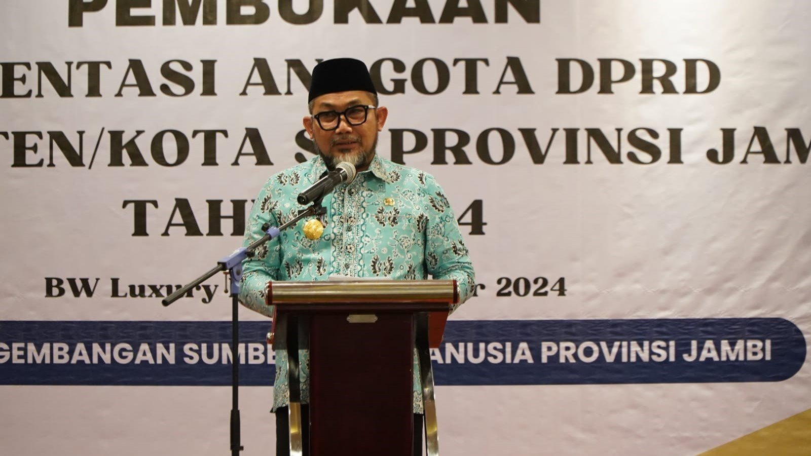 sudirman orientasi anggota dprd jambi 2024