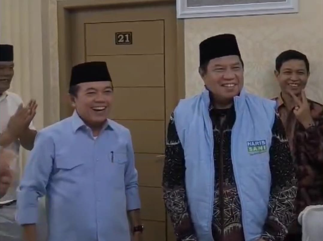 Calon Gubernur Jambi nomor urut 2, Al Haris bersama Presiden HKK Ramli Thaha