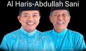 Pasangan calon nomor urut 2 Al Haris-Abdullah Sani