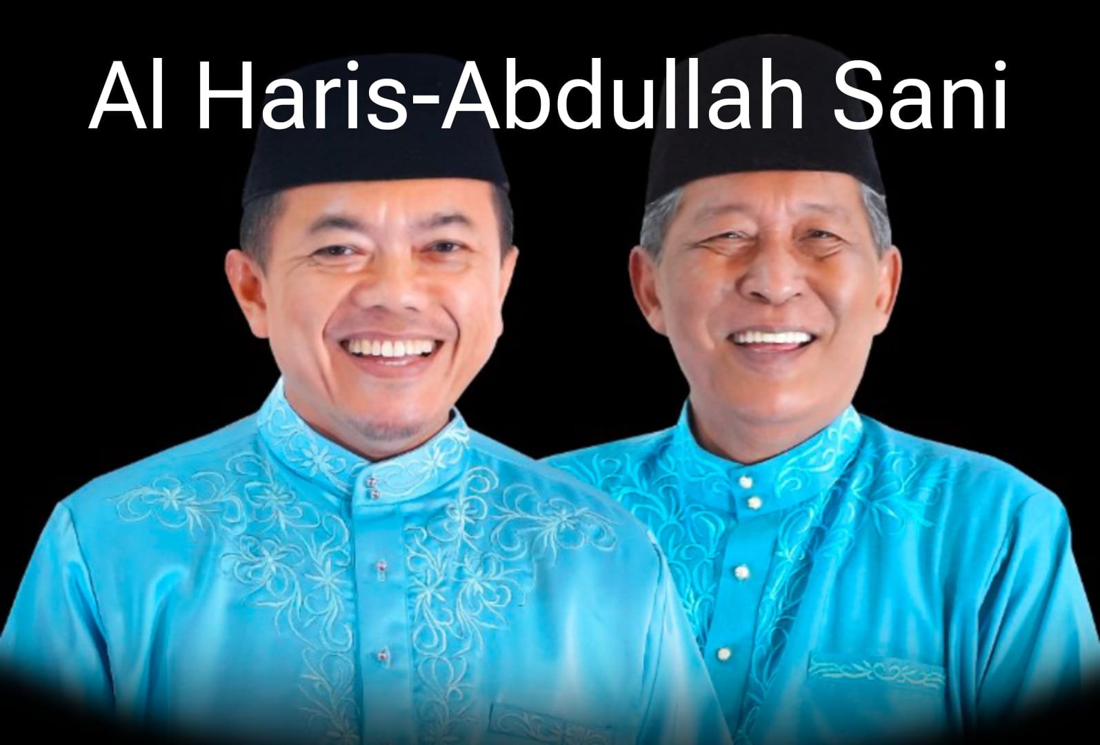 Pasangan calon nomor urut 2 Al Haris-Abdullah Sani