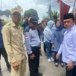 Gubernur Jambi, Al Haris saat meninjau TPS di Kota Jambi