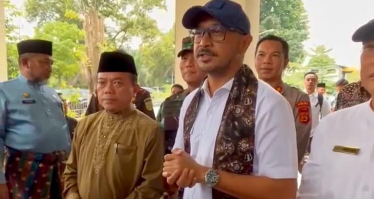 Gubernur Jambi Al Haris menyambut kunker Wamen Kebudayaan Giring Ganesha