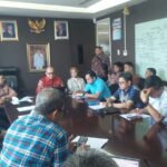 Pimpinan DPRD Provinsi Jambi beserta anggota Banggar saat berkonsultasi dengan pihak Kemendagri