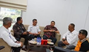 Pertemuan Ketua DPRD Kota Jambi Kemas Faried Alfarelly dengan pihak PUPR Provinsi Jambi