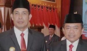 Gubernur Jambi Al Haris bersama Kadinkes dr Fery Kusnadi