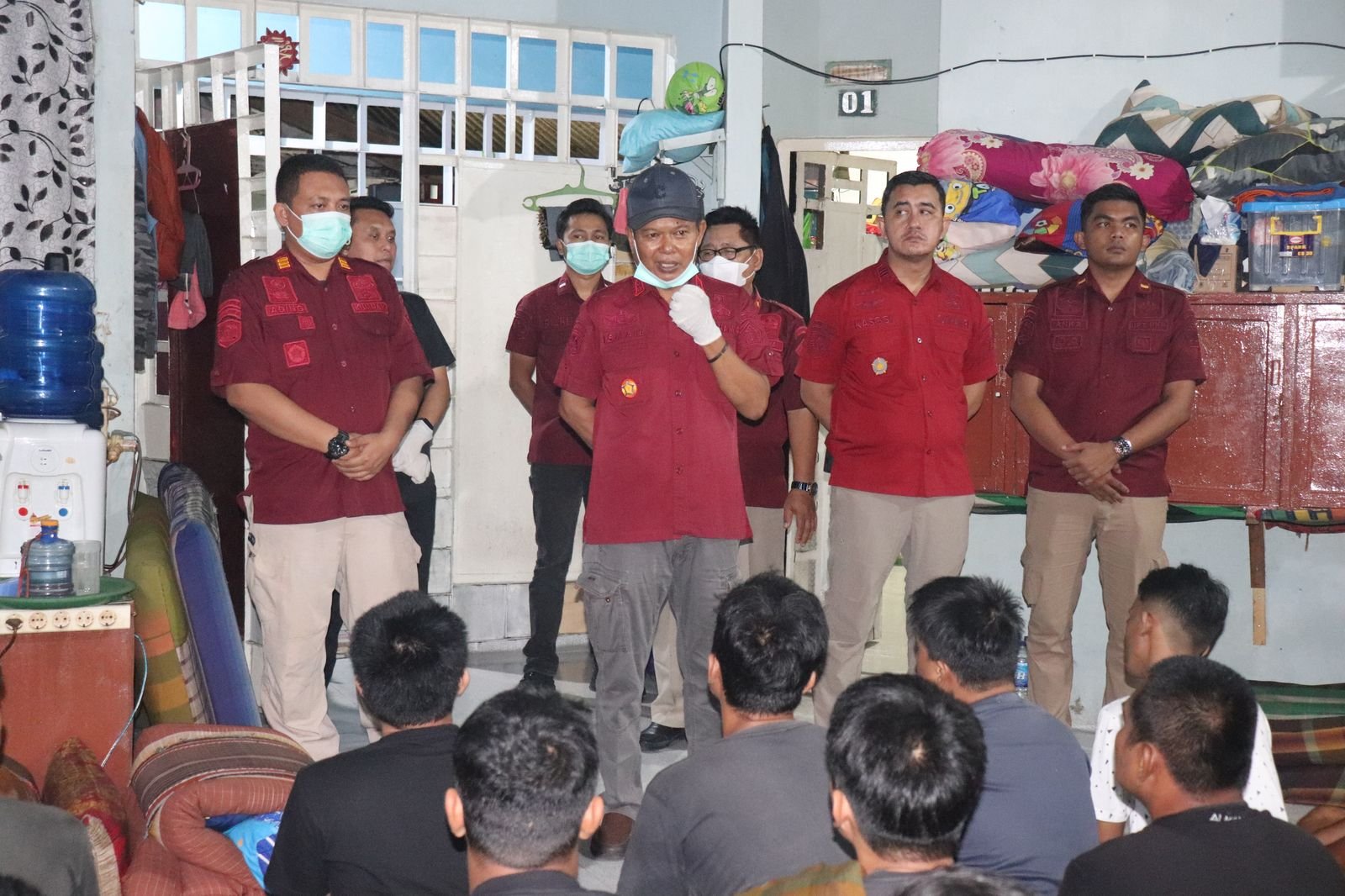 Pengarahan kepada warga binaan di Lapas Kelas IIA Jambi