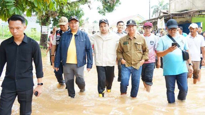 faried tinjau banjir